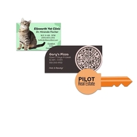 Customizable indoor magnet measuring 26 sq. inches with full color...