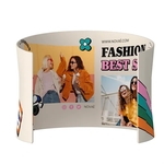 Pod Style Circular Display - 20'w x 96"h