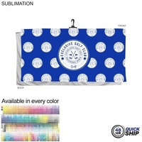 48 Hr Quick Ship - Oversized Golf Towel In Soft Velour Terry