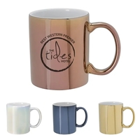 Ceramic mug available in a handful of metallic colors that meets... from ASI...
