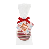 Sweetheart Oreo Favor Bag - Milk Chocolate Oreo