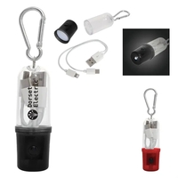 3-in-1 charging cable with a protective plastic case featuring a...