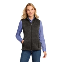 Port Authority Ladies Sweater Fleece Vest... from ASI 84863 SanMar