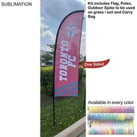 8.5' X-Small Feather Flag Kit... from ASI 53509 FIEL-Fairdeal Import & Export