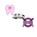 43 Sq Inch Custom Indoor Magnet 35 Mil