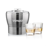 Genoa Ice Bucket & Kansas On-the-Rocks Set