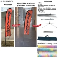10' Small Feather Flag Kit... from ASI 53509 FIEL-Fairdeal Import & Export