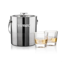 Catania Ice Bucket & Kansas On-the-Rocks Set
