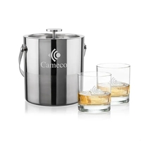 Catania Ice Bucket & Aristocrat On-the-Rocks Set