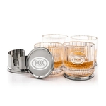 Baldoni Coasters & Dillard On-the-Rocks Set