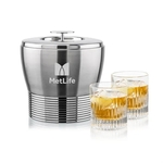 Genoa Ice Bucket & Caldari On-the-Rocks Set
