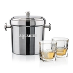 Milano Ice Bucket & Riddell On-the-Rocks Set