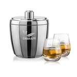 Pescara Ice Bucket & Dimasio On-the-Rocks Set