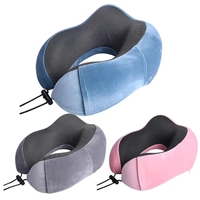 Memory Cotton U-Shape Travel Neck Pillow