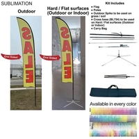 15' Large Feather Flag Kit... from ASI 53509 FIEL-Fairdeal Import & Export