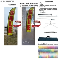 15' Large Feather Flag Kit... from ASI 53509 FIEL-Fairdeal Import & Export