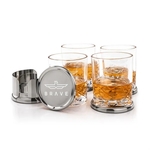 Baldoni Coasters & Brentwood On-the-Rocks Set