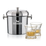 Milano Ice Bucket & Langstaff On-the-Rocks Set