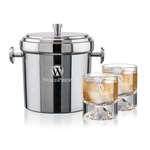 Milano Ice Bucket & Denali On-the-Rocks Set
