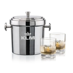 Milano Ice Bucket & Bastia On-the-Rocks Set