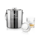 Catania Ice Bucket & Princeton On-the-Rocks Set