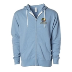 Unisex Full-Zip Hooded Sweatshirt