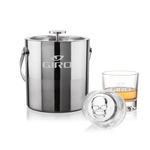 Catania Ice Bucket & Delrina Scull On-the-Rocks Set
