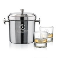 Milano Ice Bucket & Romford On-the-Rocks Set