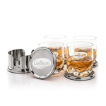 Baldoni Coasters & Hillcrest On-the-Rocks Set