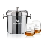Milano Ice Bucket & Dunhill On-the-Rocks Set