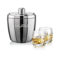 Pescara Ice Bucket & Haddington On-the-Rocks Set