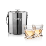 Catania Ice Bucket & Seneca On-the-Rocks Set