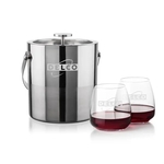 Catania Ice Bucket & Hogarth On-the-Rocks Set