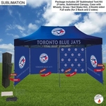 Full Privacy Tent Package 1, 20' Sublimated Tent