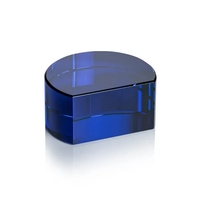 A thick Blue optical crystal base that will enhance your Optical... from ASI...