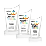 Burnett VividPrint™ Award on Alberton Base - White