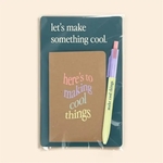 MAKE COOL THINGS JOURNAL + PEN MAILER