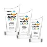 Burnett VividPrint™ Award on Alberton Base - Clear