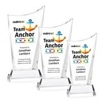 Burnett VividPrint™ Award on Newhaven Base - Clear