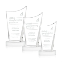 Burnett Award on Alberton Base - White