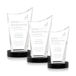 Burnett Award on Alberton Base - Black