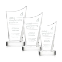 Burnett Award on Alberton Base - Clear