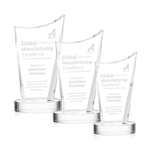 Burnett Award on Alberton Base - Clear