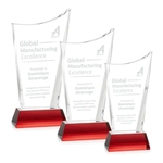 Burnett Award on Newhaven Base - Red