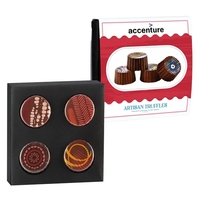 Valentine's Day Box of 4 different truffles... from ASI 71685 Midnite Snax®