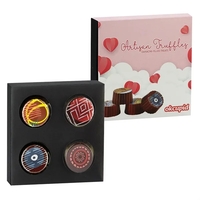 Valentine's Day Box of 4 different truffles... from ASI 71685 Midnite Snax®