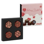 4 Piece Sweetheart Artisan Truffle Box