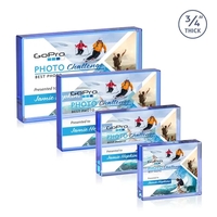 Verona VividPrint™ Paperweight - Blue