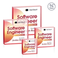 Upton Square VividPrint™ Award - Red