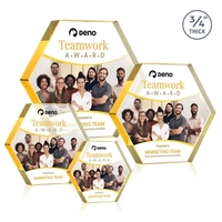 Gilford Hexagon VividPrint™ Award - Gold